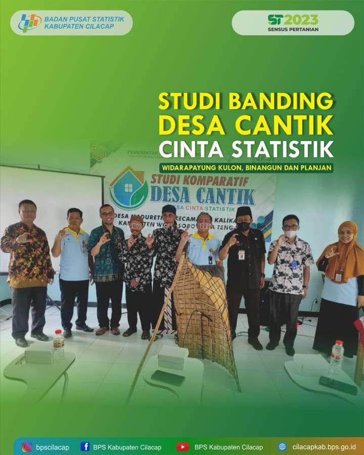 Study banding Desa Cantik(Desa Cinta Statistik)