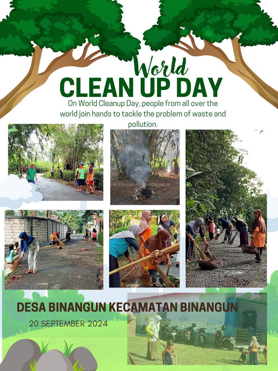 WORLD CLEAN UP DAY