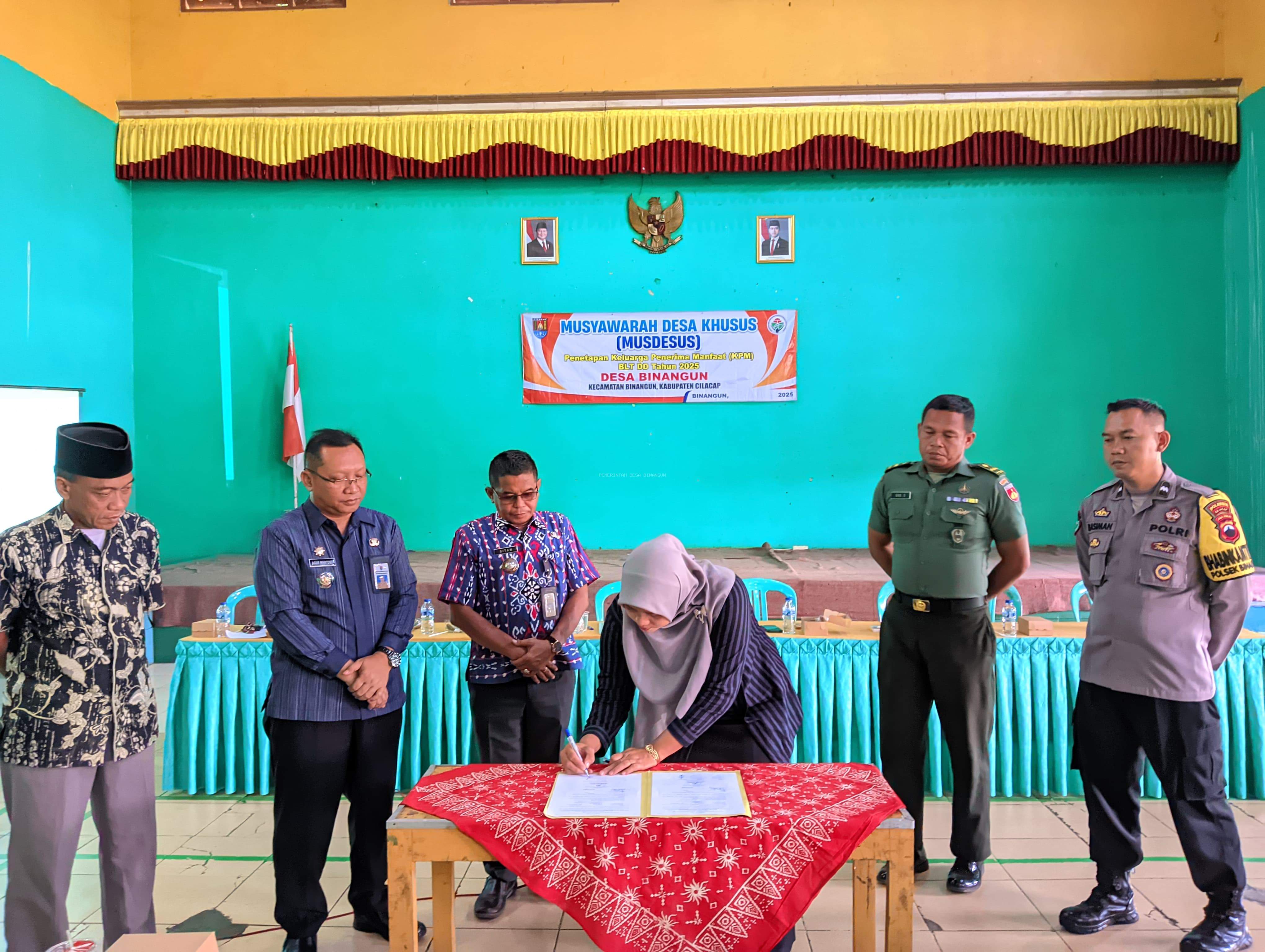 Musdessus Penetapan BLT DD Bulan Januari TA 2025