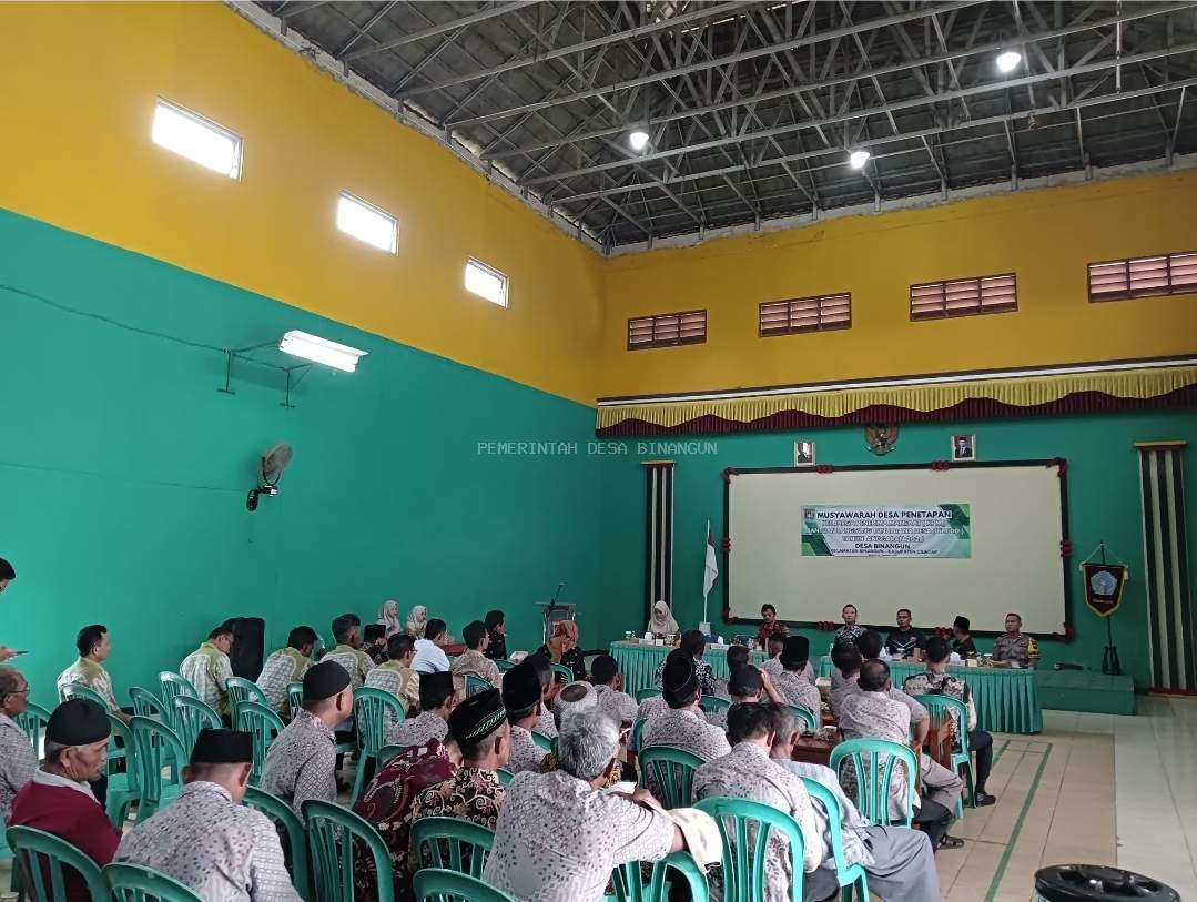 Musdesus Tetapkan KPM BLT DD 2026, Desa Binangun Sepakati 3 Penerima Manfaat